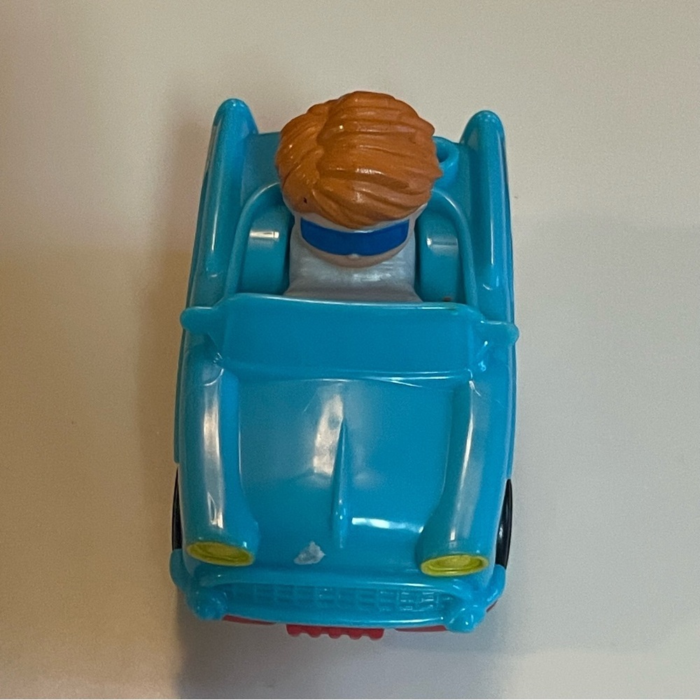 Little People Wheelies Retro Convertible - GMJ25 ~ Baby Blue